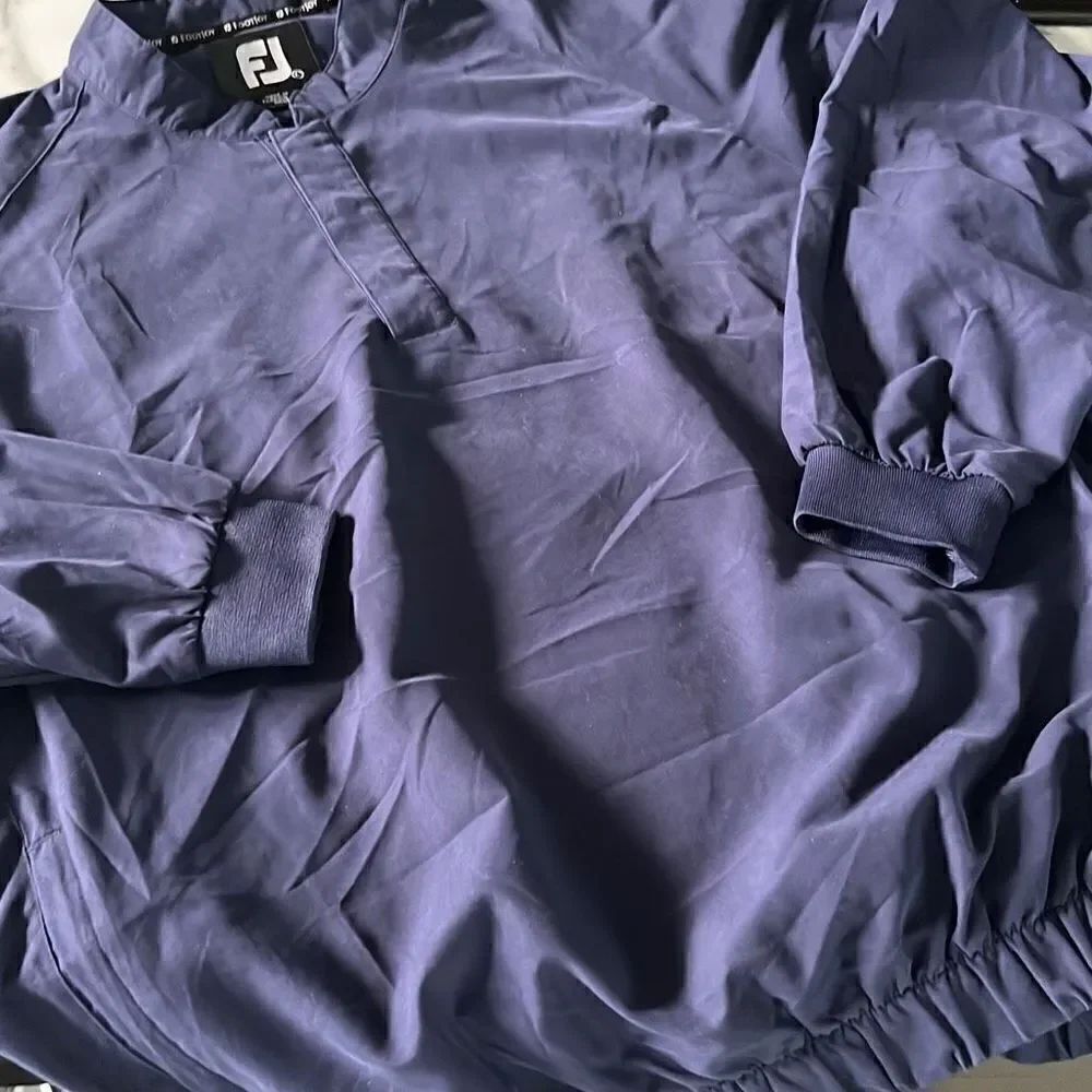 FootJoy Button Long Sleeve Henley Windshirt Sz. L